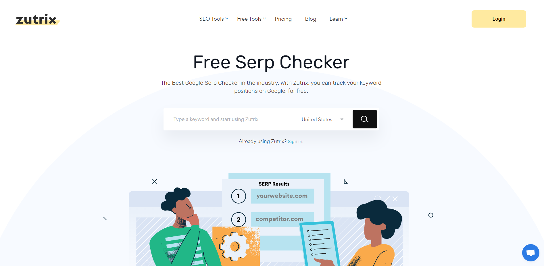 Free serp checker